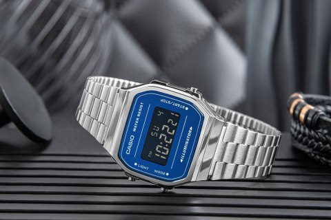 Zegarek Męski CASIO VINTAGE A168WEM-2BEF + BOX CASIO