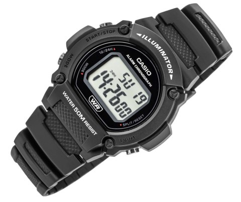 Zegarek Męski CASIO W-219H-1AVDF + BOX CASIO