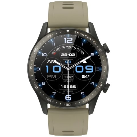 Smartwatch Gravity Czarny 2 Paski GT10-2 Gravity