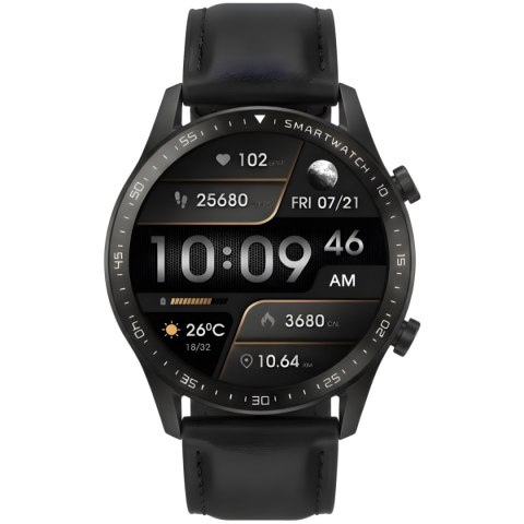 Smartwatch Gravity Czarny 2 Paski GT10-3 Gravity