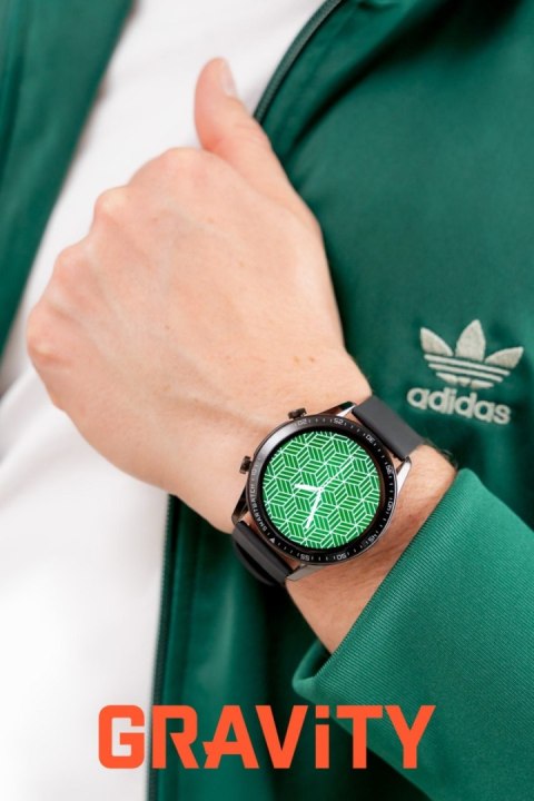 Smartwatch Gravity Czarny 2 Paski GT10-3 Gravity