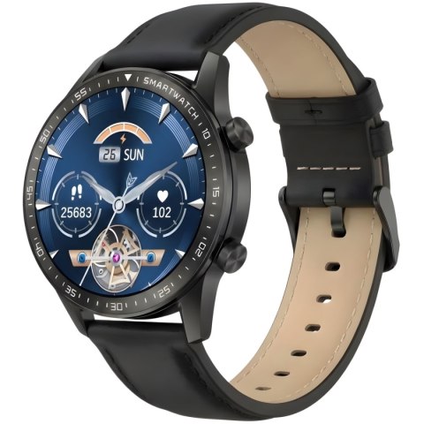 Smartwatch Gravity Czarny 2 Paski GT10-5 Gravity