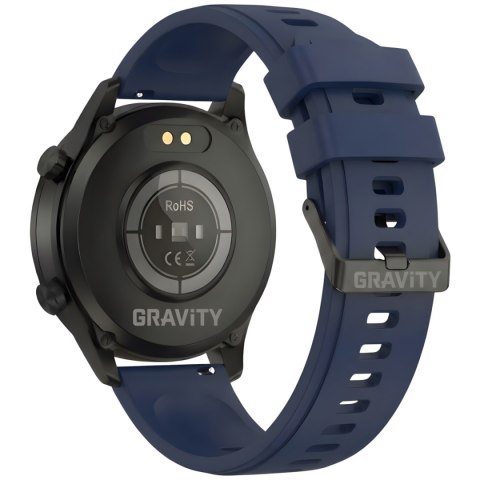 Smartwatch Gravity Czarny 2 Paski GT10-5 Gravity