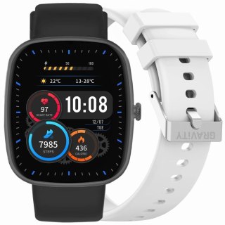 Smartwatch Gravity Czarny 2 Paski GT18-10 Gravity