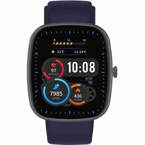 Smartwatch Gravity Czarny 2 Paski GT18-9 Gravity