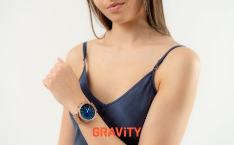 Smartwatch Gravity Różowe Złoto Pasek i Bransoleta GT5-5 Gravity