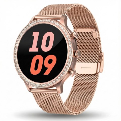 Smartwatch Gravity Różowe Złoto Pasek i Bransoleta GT5-5 Gravity