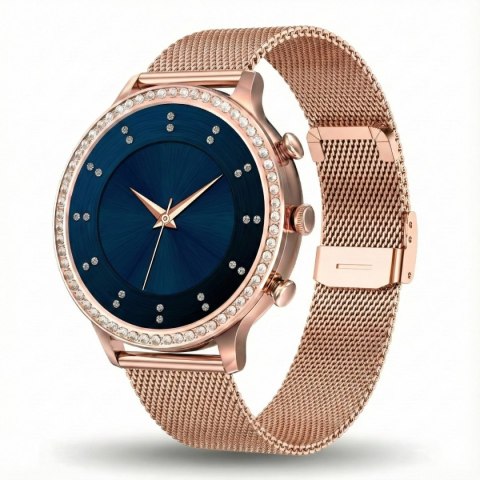 Smartwatch Gravity Różowe Złoto Pasek i Bransoleta GT5-5 Gravity