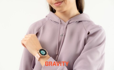Smartwatch Gravity Różowe Złoto Pasek i Bransoleta GT5-5 Gravity