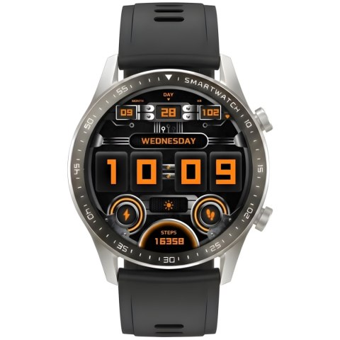 Smartwatch Gravity Srebrny 2 Paski GT10-7 Gravity