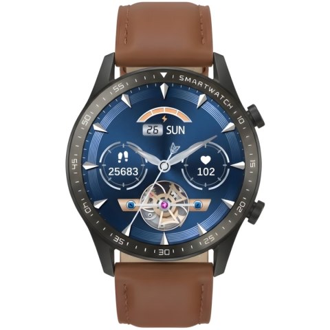 Smartwatch Gravity Srebrny 2 Paski GT10-8 Gravity