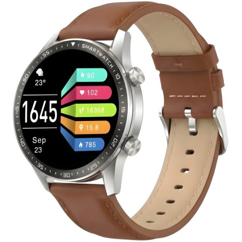Smartwatch Gravity Srebrny 2 Paski GT10-8 Gravity