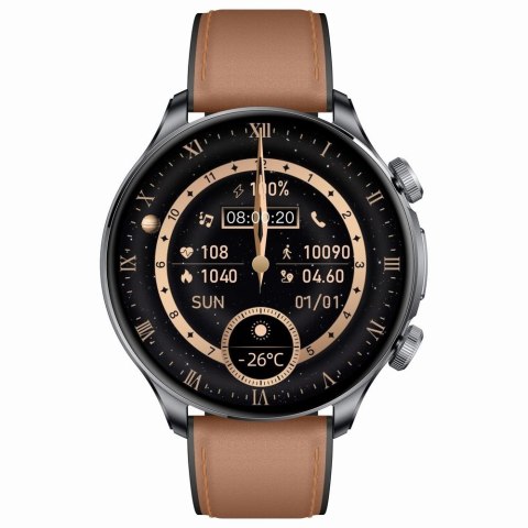 Smartwatch Gravity Czarny 2 Paski GT35-1 Gravity