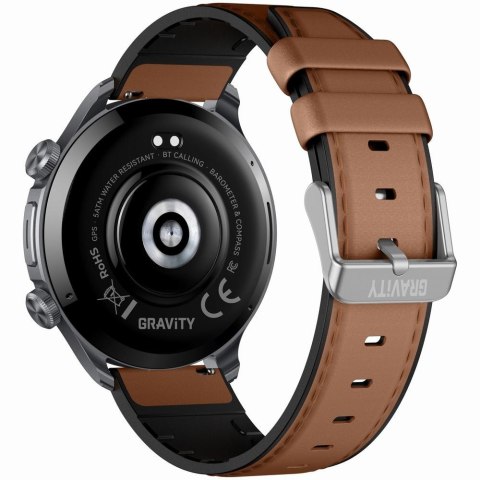 Smartwatch Gravity Czarny 2 Paski GT35-1 Gravity
