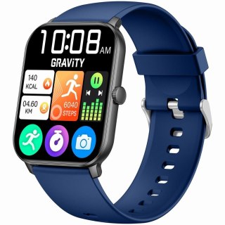 Smartwatch Gravity Czarny Niebieski GT36-6 Gravity