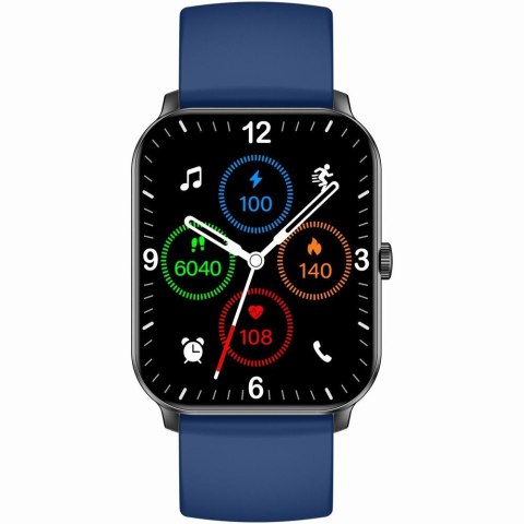 Smartwatch Gravity Czarny Niebieski GT36-6 Gravity