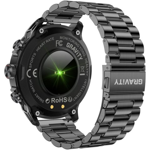 Smartwatch Gravity Czarny Pasek + Bransoleta GT41-1 Gravity