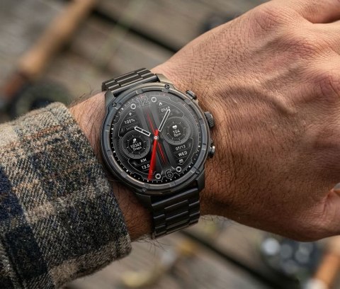 Smartwatch Gravity Czarny Pasek + Bransoleta GT41-1 Gravity