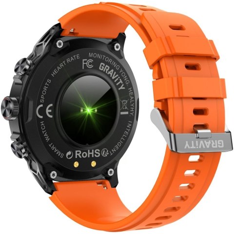 Smartwatch Gravity Czarny Pasek + Bransoleta GT41-4 Gravity