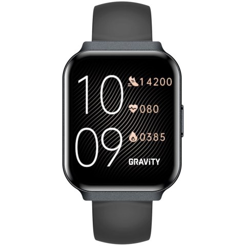 Smartwatch Gravity Czarny Pasek + Bransoleta GT44-5 Gravity