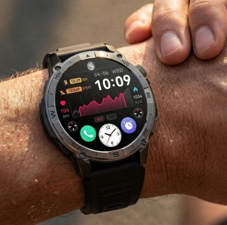 Smartwatch Gravity Czarny Pasek + Bransoleta GT46-1 Gravity