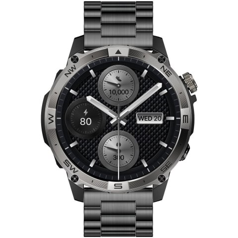 Smartwatch Gravity Czarny Pasek + Bransoleta GT46-2 Gravity