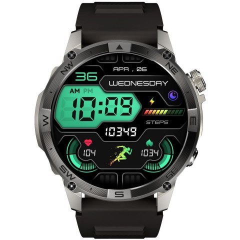 Smartwatch Gravity Grafitowy Pasek + Bransoleta GT46-3 Gravity
