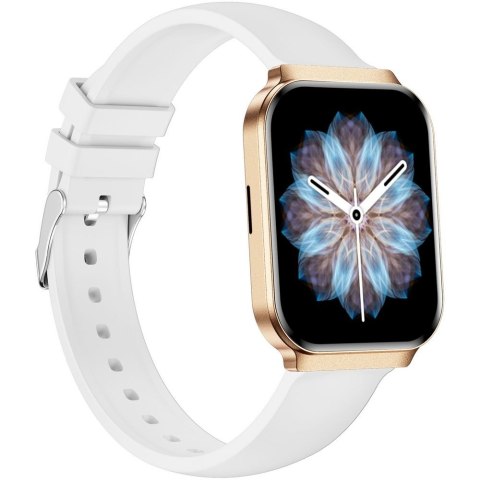 Smartwatch Gravity Różowe Złoto Pasek + Bransoleta GT44-1 Gravity