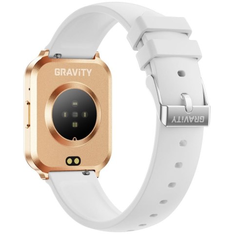 Smartwatch Gravity Różowe Złoto Pasek + Bransoleta GT44-1 Gravity