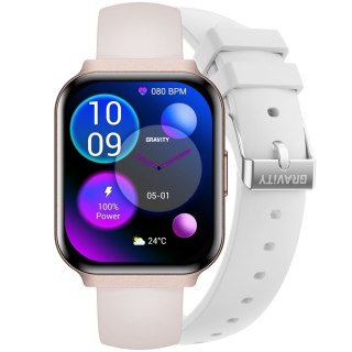 Smartwatch Gravity Różowy 2 Paski GT44-3 Gravity