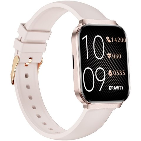 Smartwatch Gravity Różowy 2 Paski GT44-3 Gravity