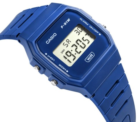 Zegarek CASIO Unisex F-91WB-2A1EF + BOX CASIO