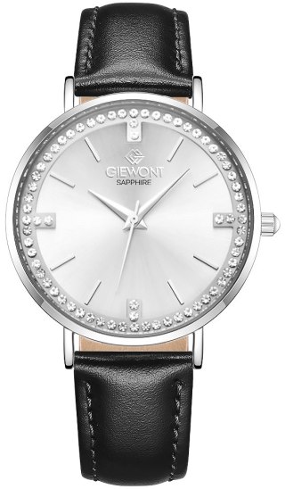 Zegarek Damski Giewont Sapphire Srebrny GW5390-A1 Giewont