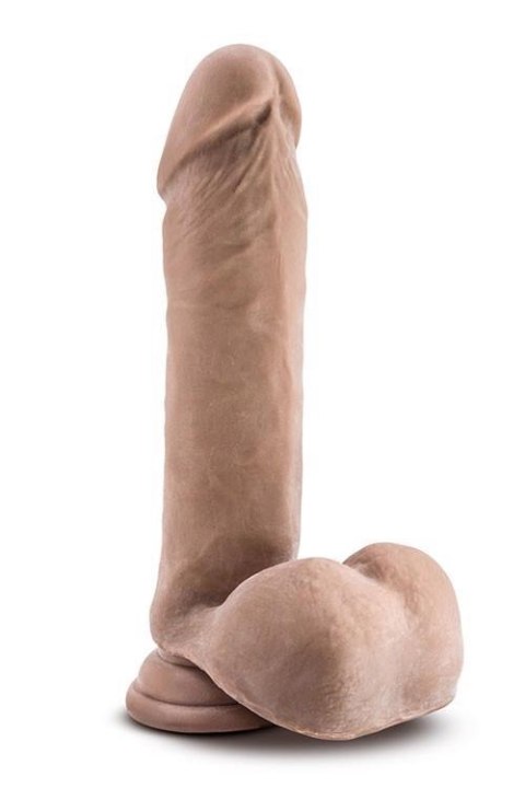 AU NATUREL 8INCH SENSA FEEL DILDO LATIN TONGA