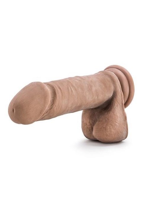 AU NATUREL 8INCH SENSA FEEL DILDO LATIN TONGA