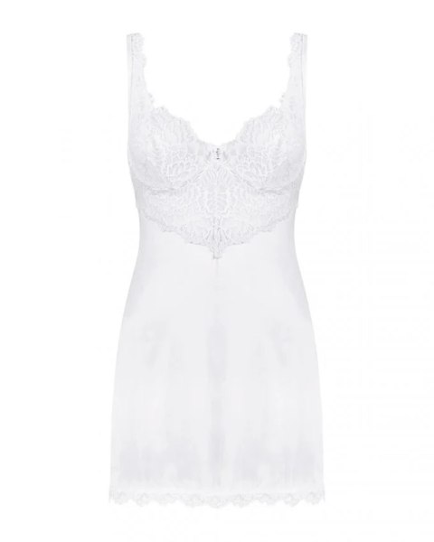 Bielizna-Amor Blanco koszulka i stringi biały S/M Obsessive - Amocarat Sp. z o.o.