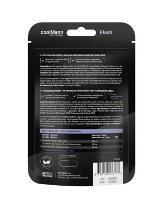 CoolMann FLUSH - 60 capsules Cobeco Pharma Wholesale BV