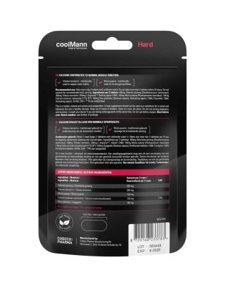 CoolMann HARD - 60 tablets Cobeco Pharma Wholesale BV