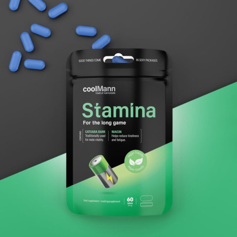 CoolMann STAMINA - 60 tablets Cobeco Pharma Wholesale BV
