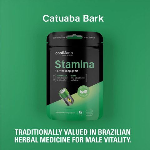 CoolMann STAMINA - 60 tablets Cobeco Pharma Wholesale BV