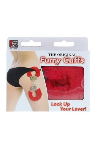 DREAM TOYS HANDCUFFS WITH PLUSH RED TONGA