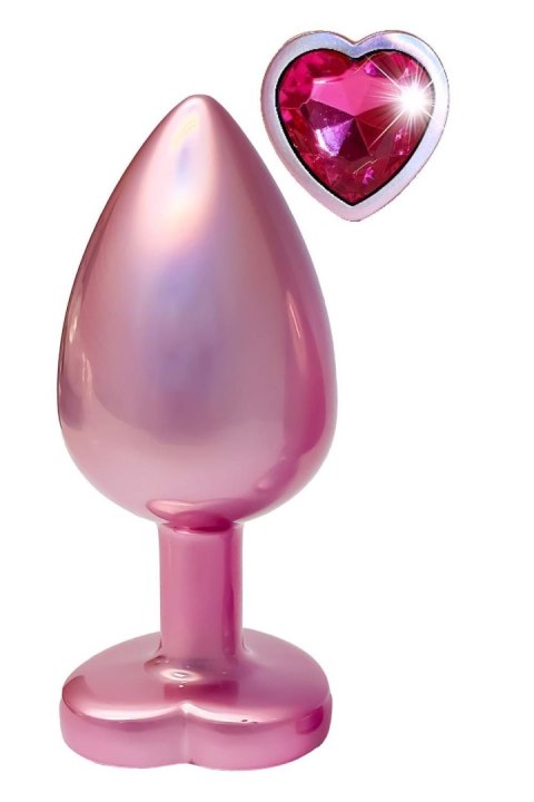 GLEAMING LOVE MATTE PINK PLUG LARGE TONGA