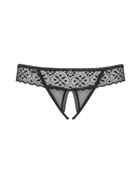 Stringi otwarte Shibu Obsessive czarne S/M Obsessive