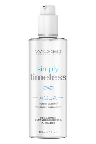 WICKED SIMPLY TIMELESS AQUA LUBRICANT 120ML TONGA