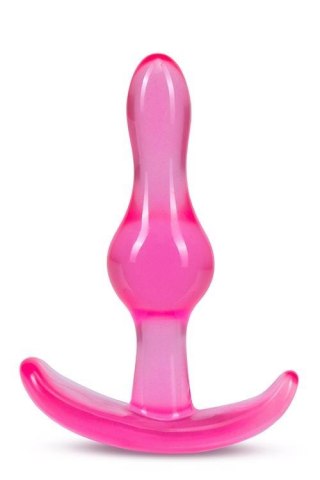 B YOURS CURVY ANAL PLUG PINK TONGA