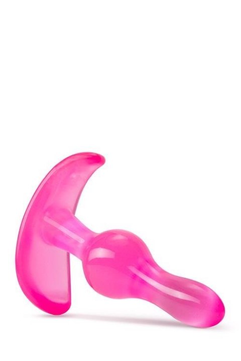 B YOURS CURVY ANAL PLUG PINK TONGA