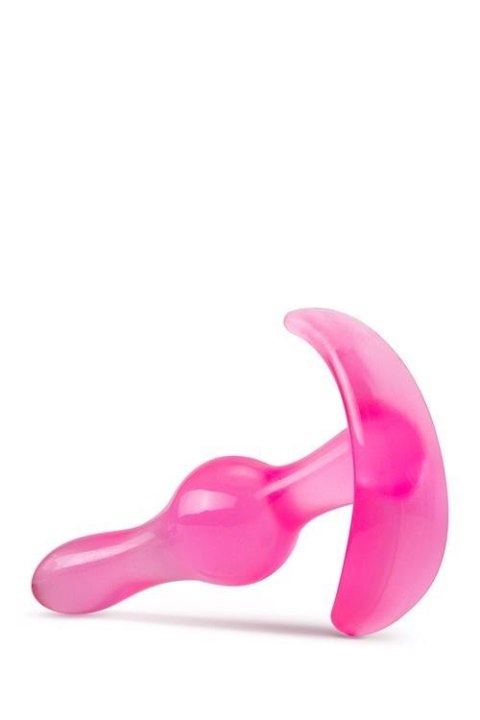 B YOURS CURVY ANAL PLUG PINK TONGA