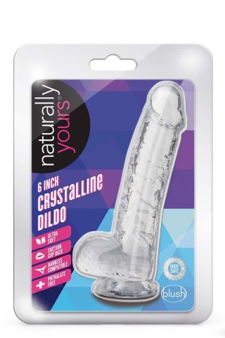 Dildo krystaliczny Naturally Yours Diamond 15 cm Blush