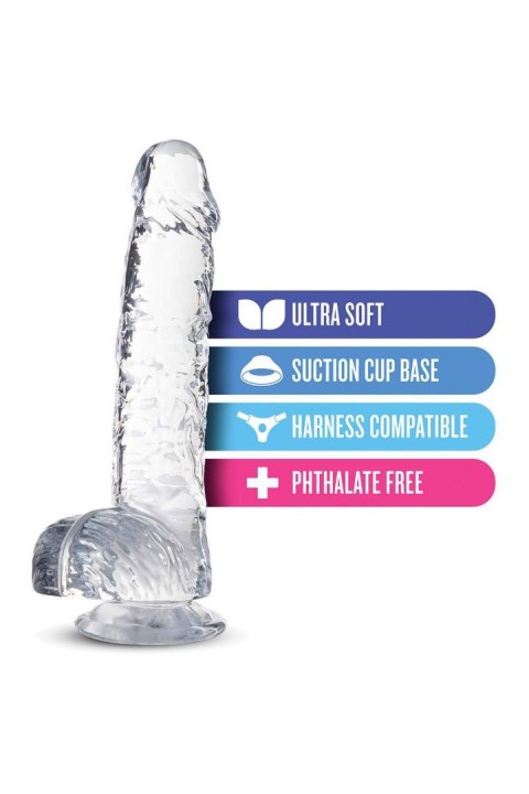 Dildo krystaliczny Naturally Yours Diamond 15 cm Blush