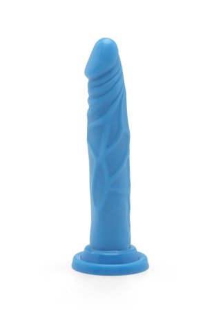 Dildo realistyczne Happy Dicks ToyJoy niebieskie 19 cm TOYJOY